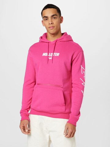 HOLLISTER Sweatshirt i rosa: framsida