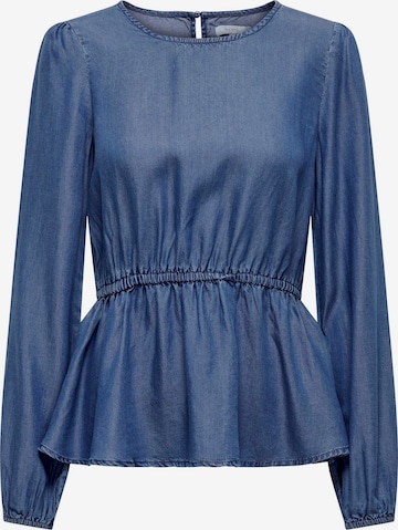 ONLY Blouse 'PEMA METTE' in Blauw: voorkant