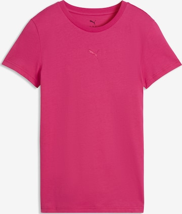 T-shirt 'Essentials' PUMA en rose : devant