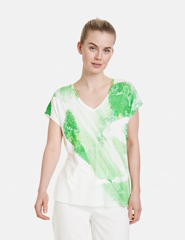 TAIFUN Shirt in Groen: voorkant