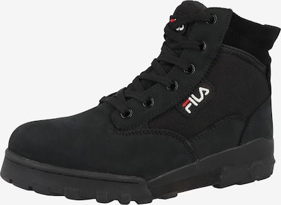 Ghete cu șireturi 'Grunge II' FILA pe roșu / negru / alb, Vizualizare produs