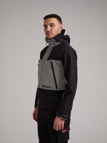 JACK1T Weatherproof jacket 'Krypton' in Grey