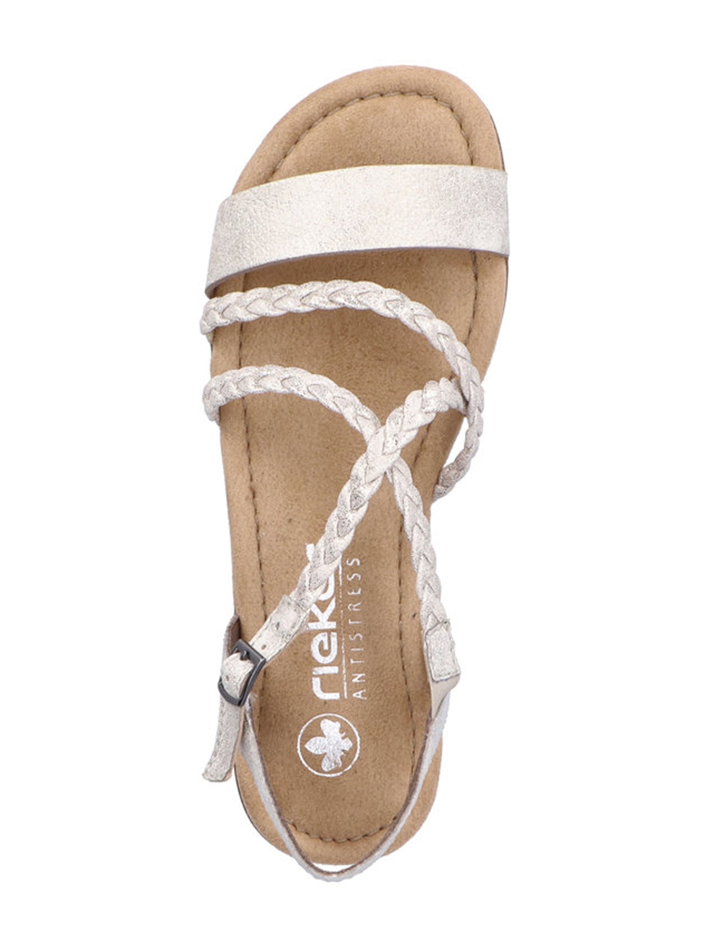 Sandales à lanières Rieker en beige