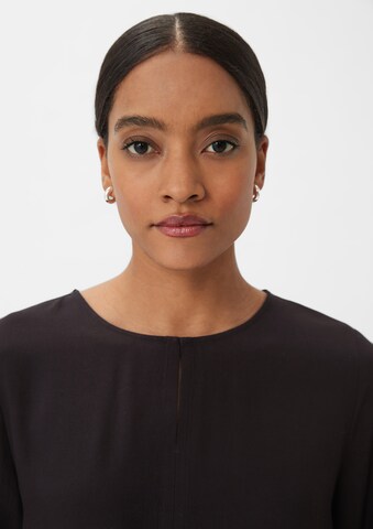 comma casual identity Blouse in Zwart