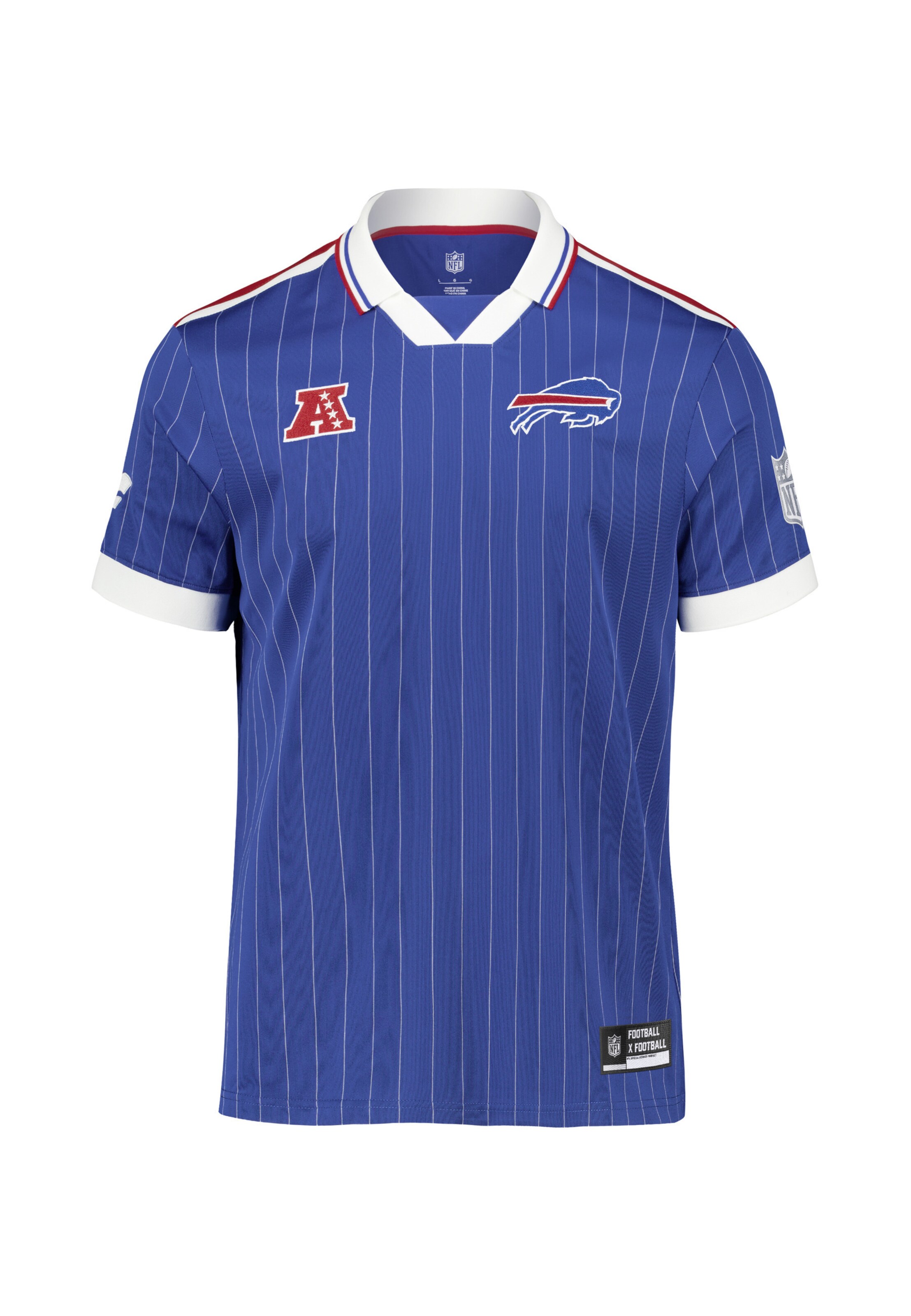 Fanatics Trikot 'Fanatics NFL Football x Football Fan Top '26(Buffalo Bills)' in Blau: Vorderseite