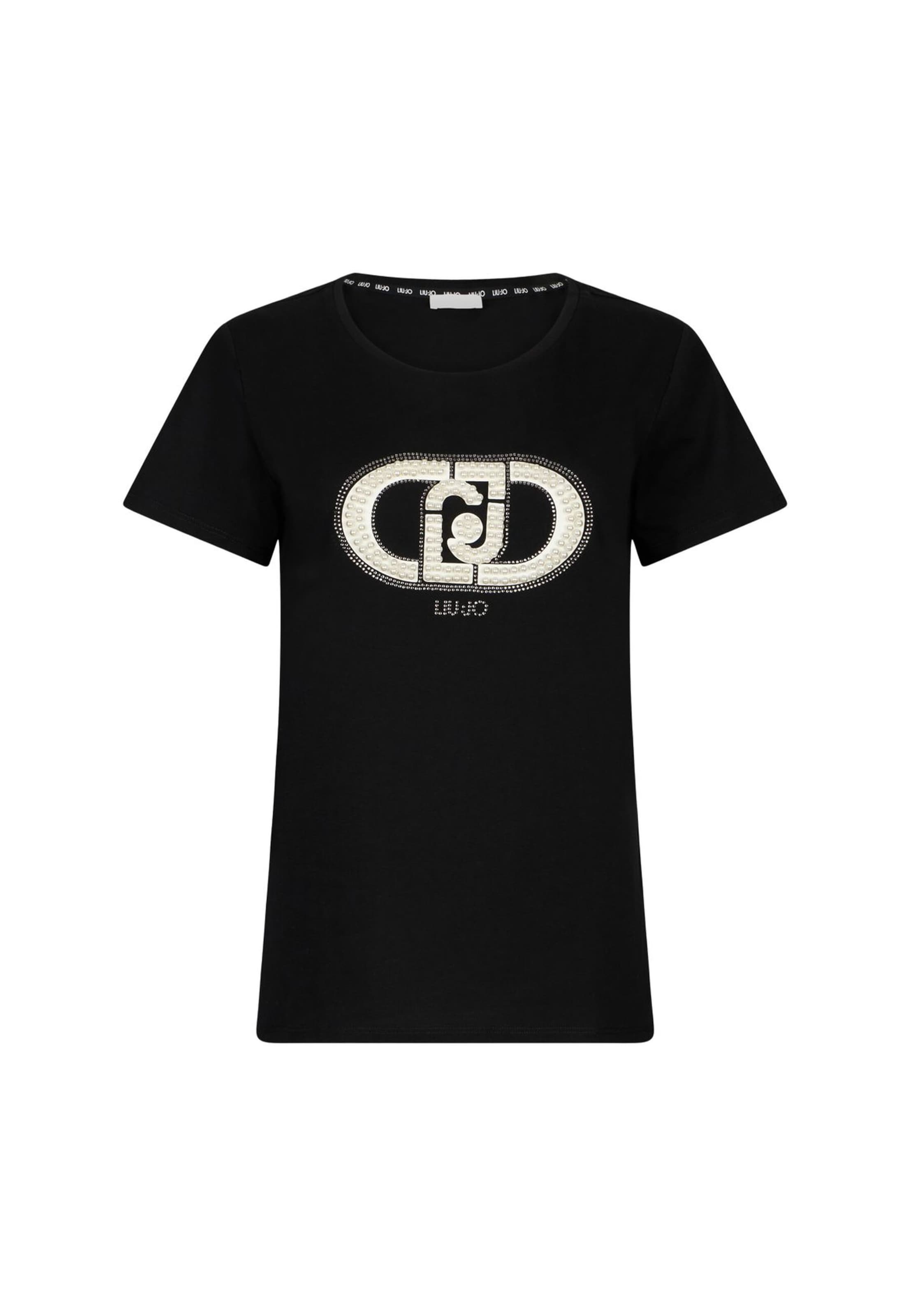 Tricou de la Liu Jo pe negru: față