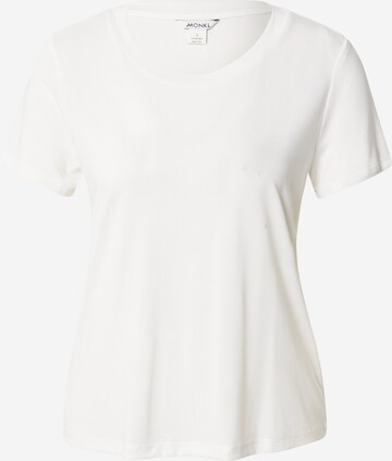 T-shirt Monki en blanc : devant