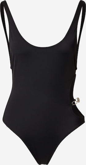 DIESEL Badeanzug 'PAMELA' in schwarz / silber, Produktansicht