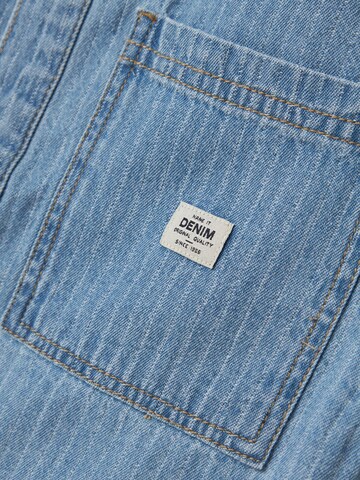 NAME IT Regular fit Overhemd in Blauw