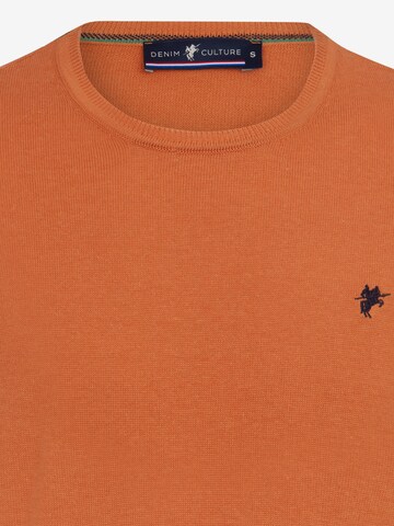 DENIM CULTURE - Jersey ' Manno' en naranja