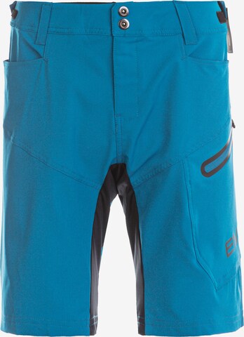 ENDURANCE Regular Workout Pants 'Jamal' in Blue: front