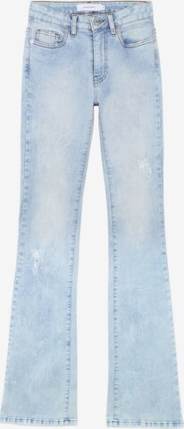 Scalpers Flared Jeans in Blue: front