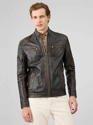 Veste mi-saison Derimod en noir : devant