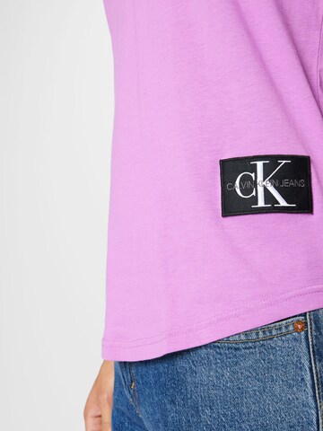 Calvin Klein Jeans - Camisa em roxo