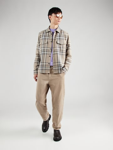 Coupe regular Chemise 'GUNRAY' DRYKORN en marron
