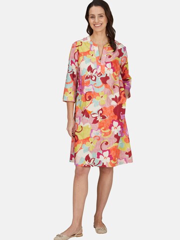 White Label Midikleid Leger geschnitten in Orange: Vorderseite