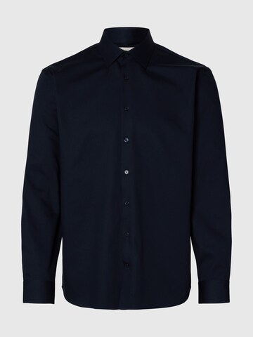 Coupe regular Chemise SELECTED en bleu