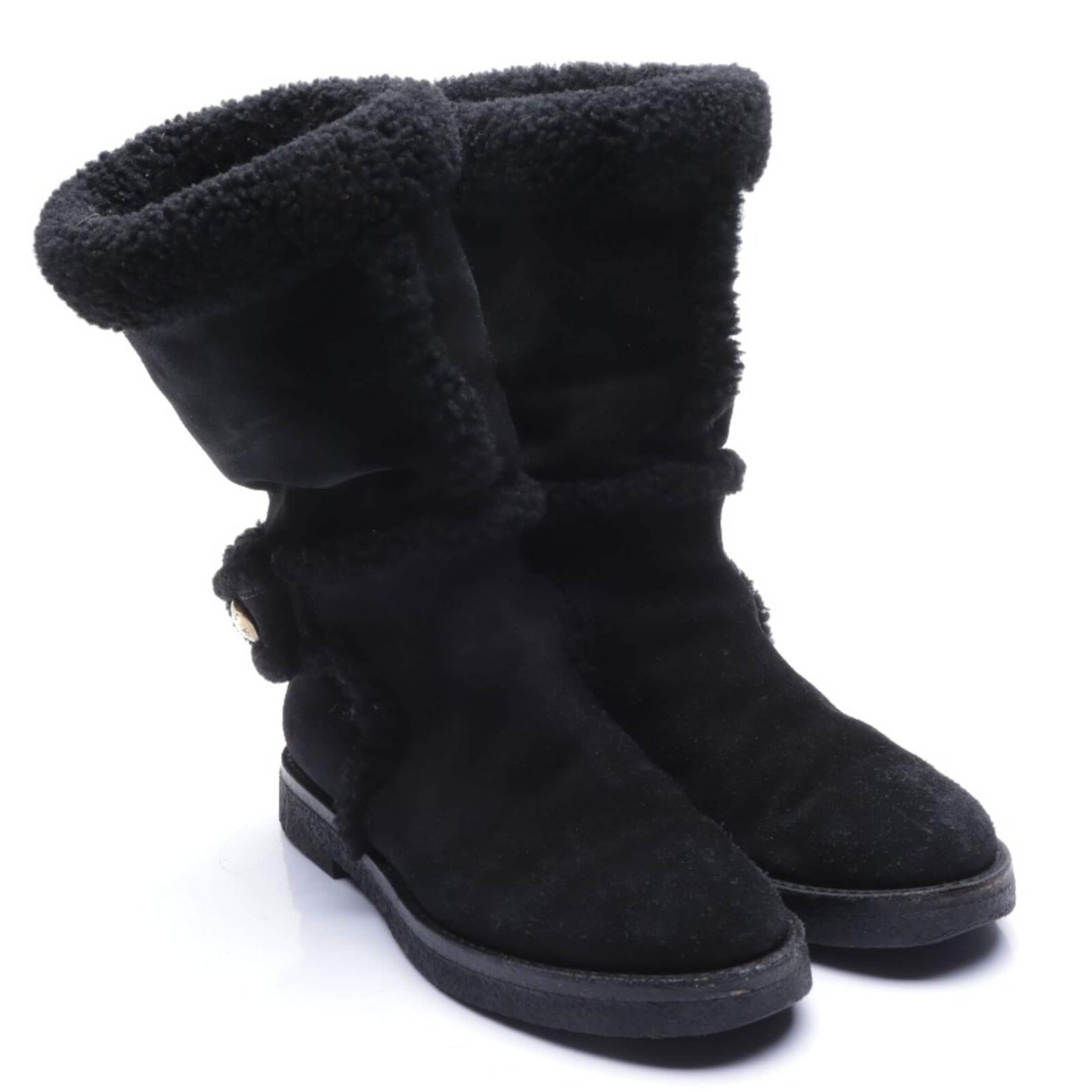 Louis Vuitton Stiefeletten in 39 in schwarz, Produktansicht