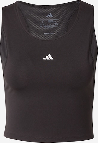 melns ADIDAS PERFORMANCE Sporta topiņš: no priekšpuses