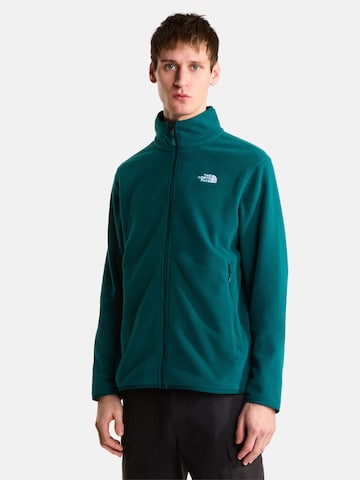 THE NORTH FACE Fleecejacke 'Glacier' in Blau: Vorderseite