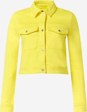 COMMA Between-Season Jacket in Yellow: front