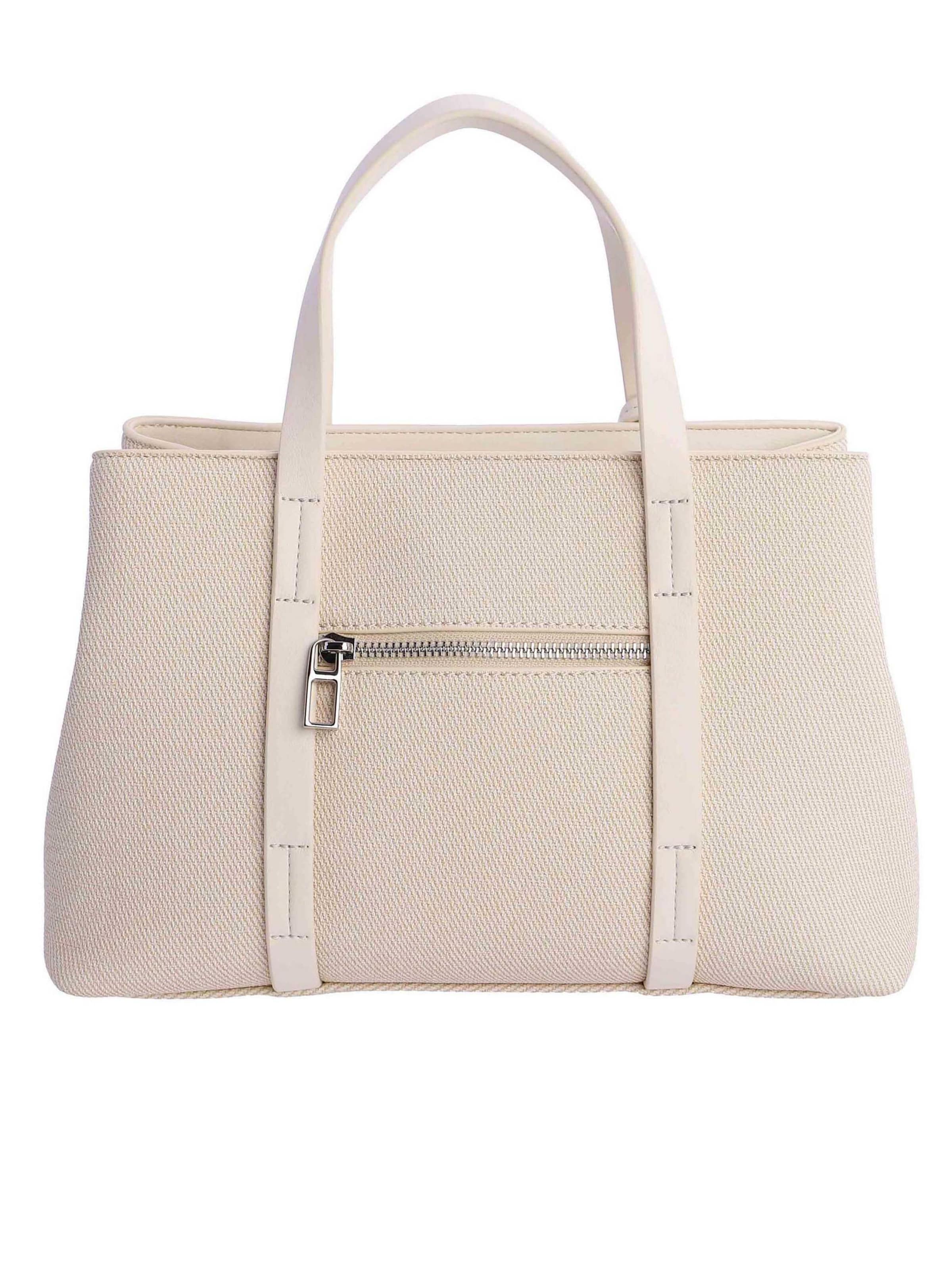 Don Algodon - Bolso de mano 'Cala' en blanco