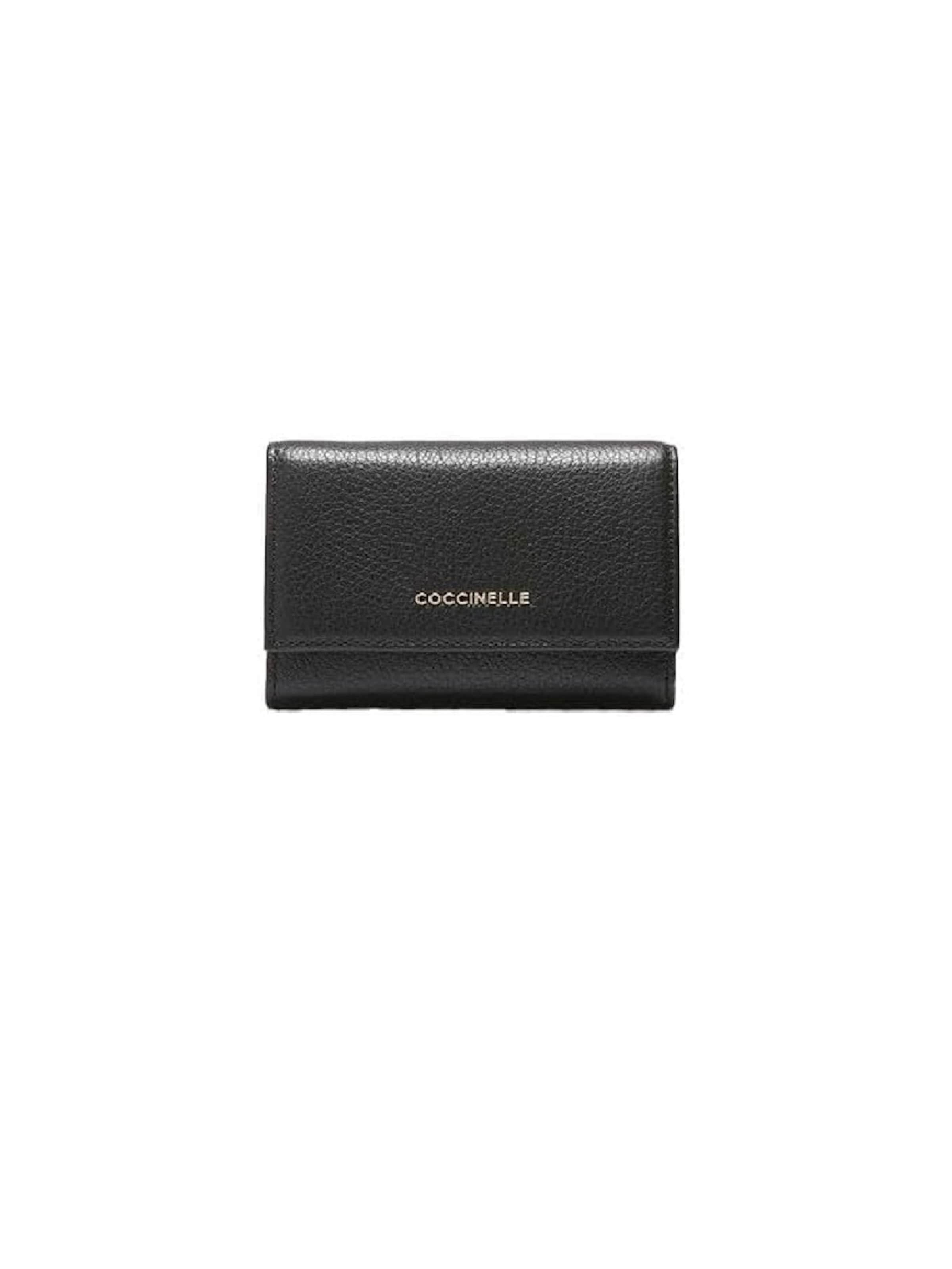 Coccinelle Portemonnaie 'E2MW511F001'‌‌‌‌‌ in Schwarz: Vorderseite