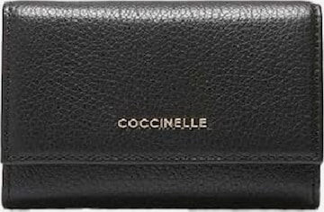 Coccinelle Portemonnaie 'E2MW511F001' in Schwarz: Vorderseite