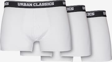 Boxer di Urban Classics in bianco: frontale