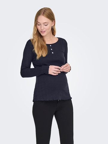 Only Maternity Shirt 'OLMVISTA' in Blue: front