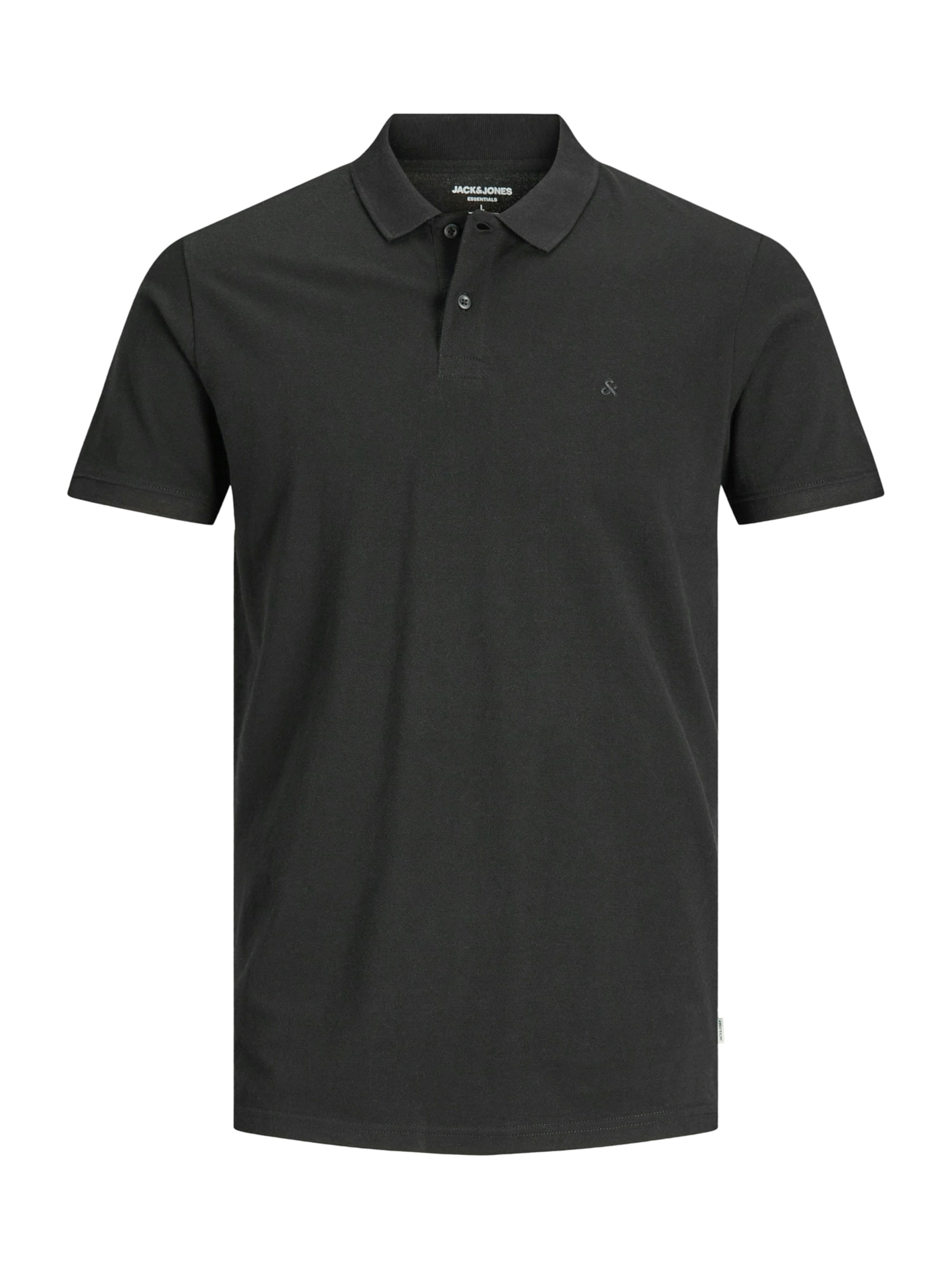 JACK & JONES Shirt 'JWHBASIC' in M in de kleur Zwart, Productweergave