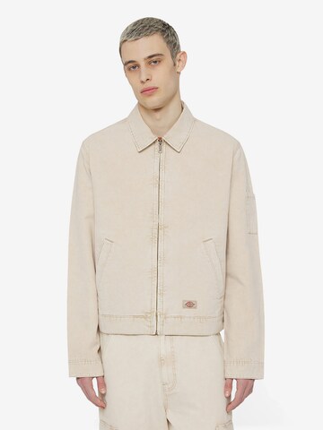 DICKIES Between-season jacket 'NEWINGTON' in Beige: front