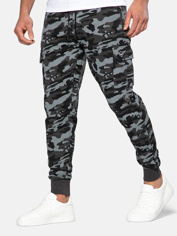 Threadbare Tapered Trousers 'Timber' in Grey: front