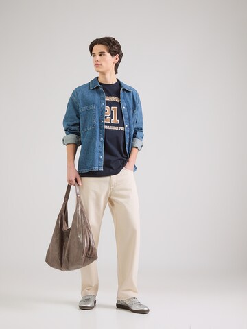 mėlyna Karl Lagerfeld Marškinėliai