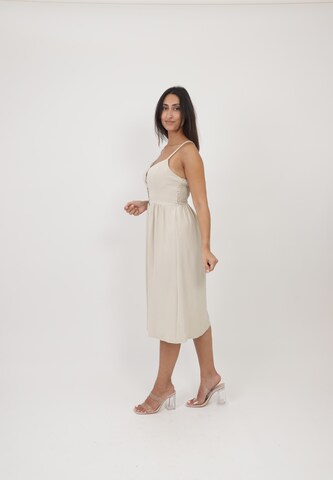 Elara Sommerkjole i beige