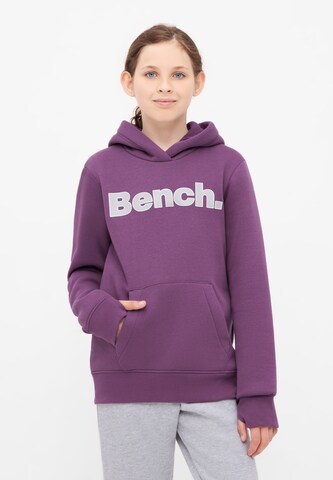 BENCH Sweatshirt in Lila: Vorderseite