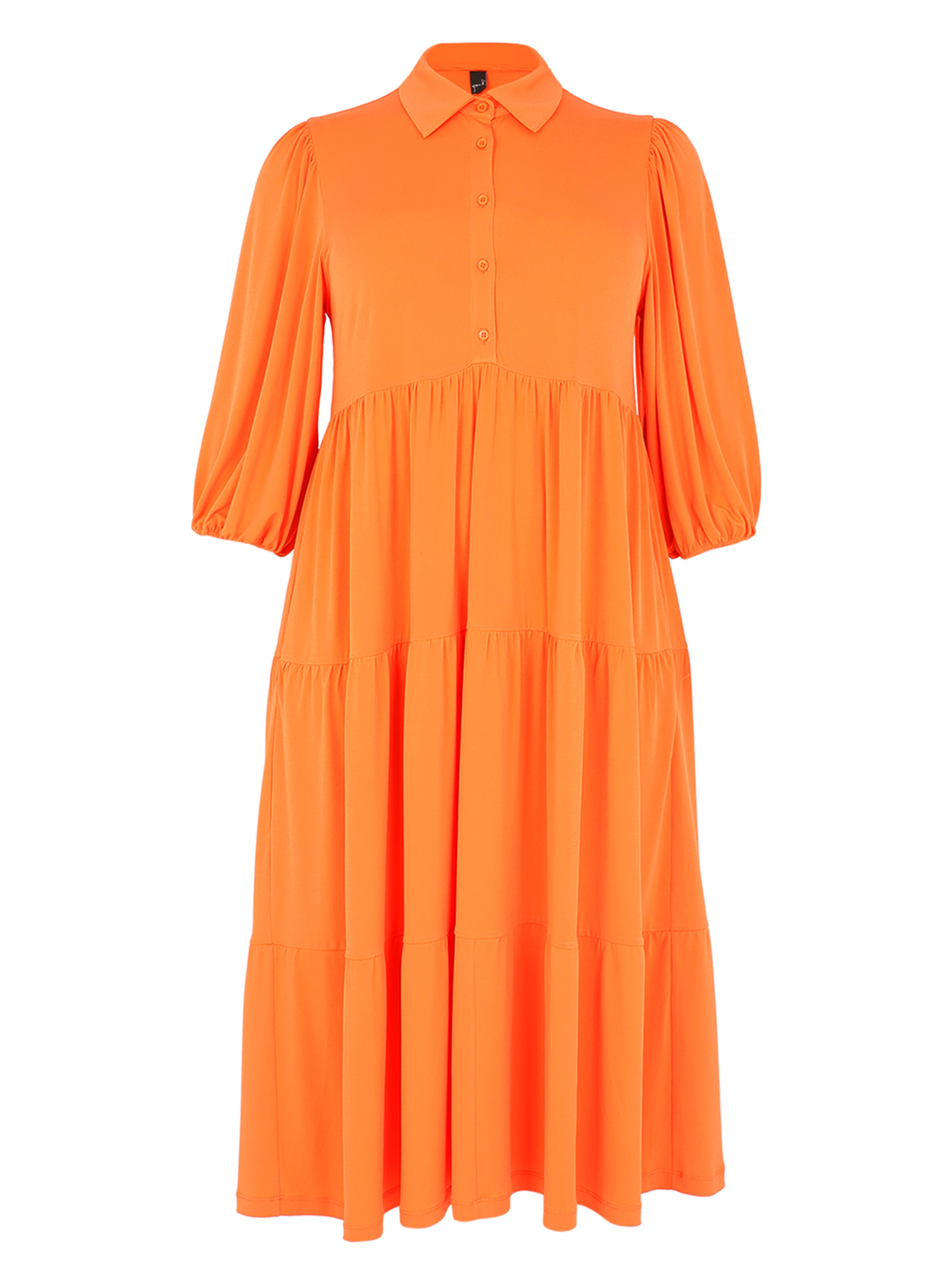 YOEK Kleid in Orange: Vorderseite