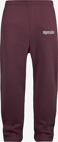 Pantalon MJ Gonzales en violet : devant