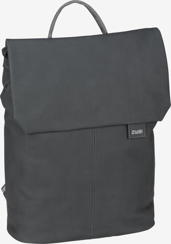 Sac à dos ' Mademoiselle' ZWEI en gris : devant