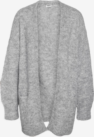 Noisy may Knit cardigan 'SUTTON' in Grey: front