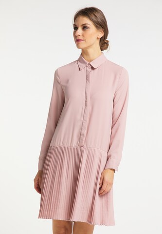 usha BLACK LABEL Blousejurk in Roze: voorkant