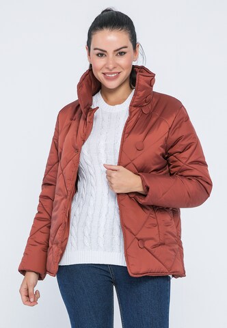 Giorgio di Mare Between-Season Jacket 'Grenoble' in Red: front