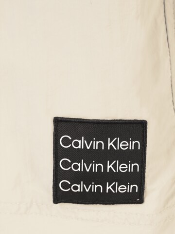 Calvin Klein Underwear Szorty kąpielowe w kolorze beżowy