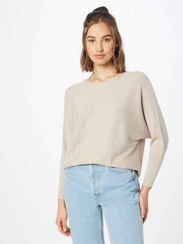 TOM TAILOR DENIM Pullover in Beige: predná strana