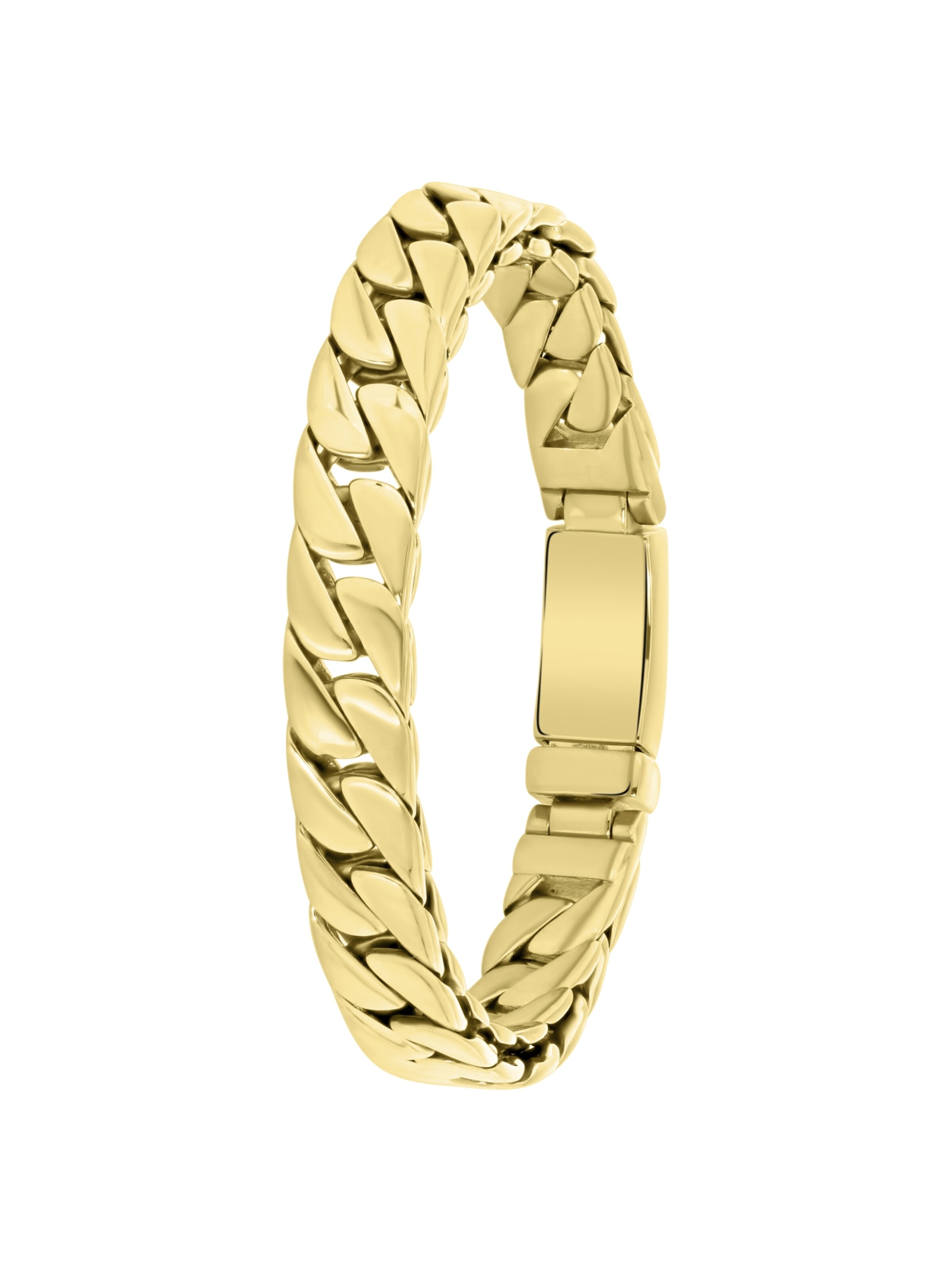 Lucardi Bracelet in Gold: front