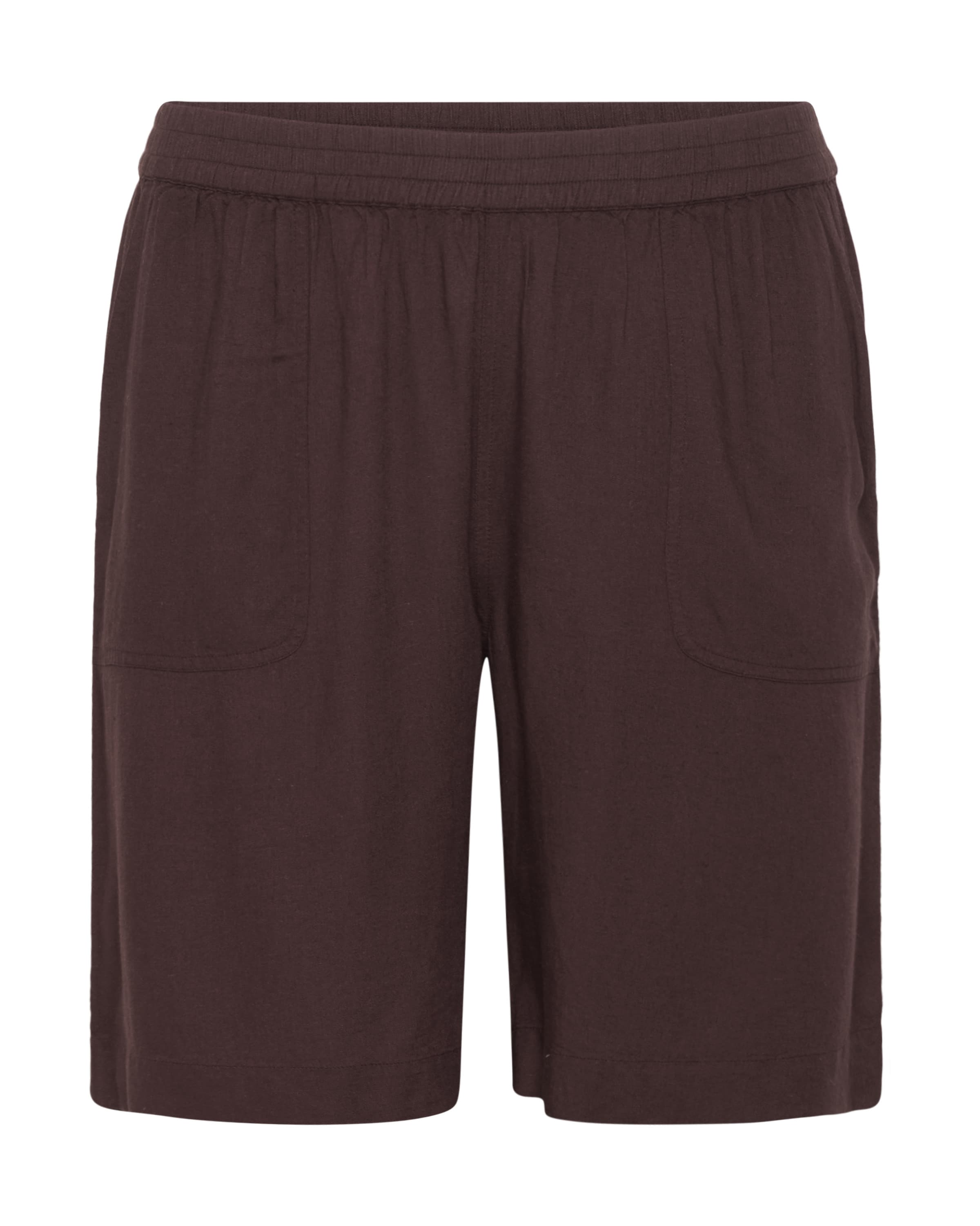 KAFFE CURVE Pants 'Mille' in Brown: front
