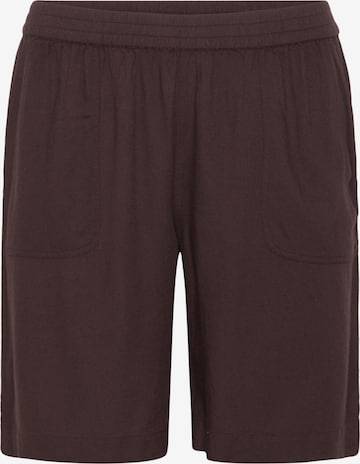 KAFFE CURVE Shorts 'Mille' in Braun: Vorderseite