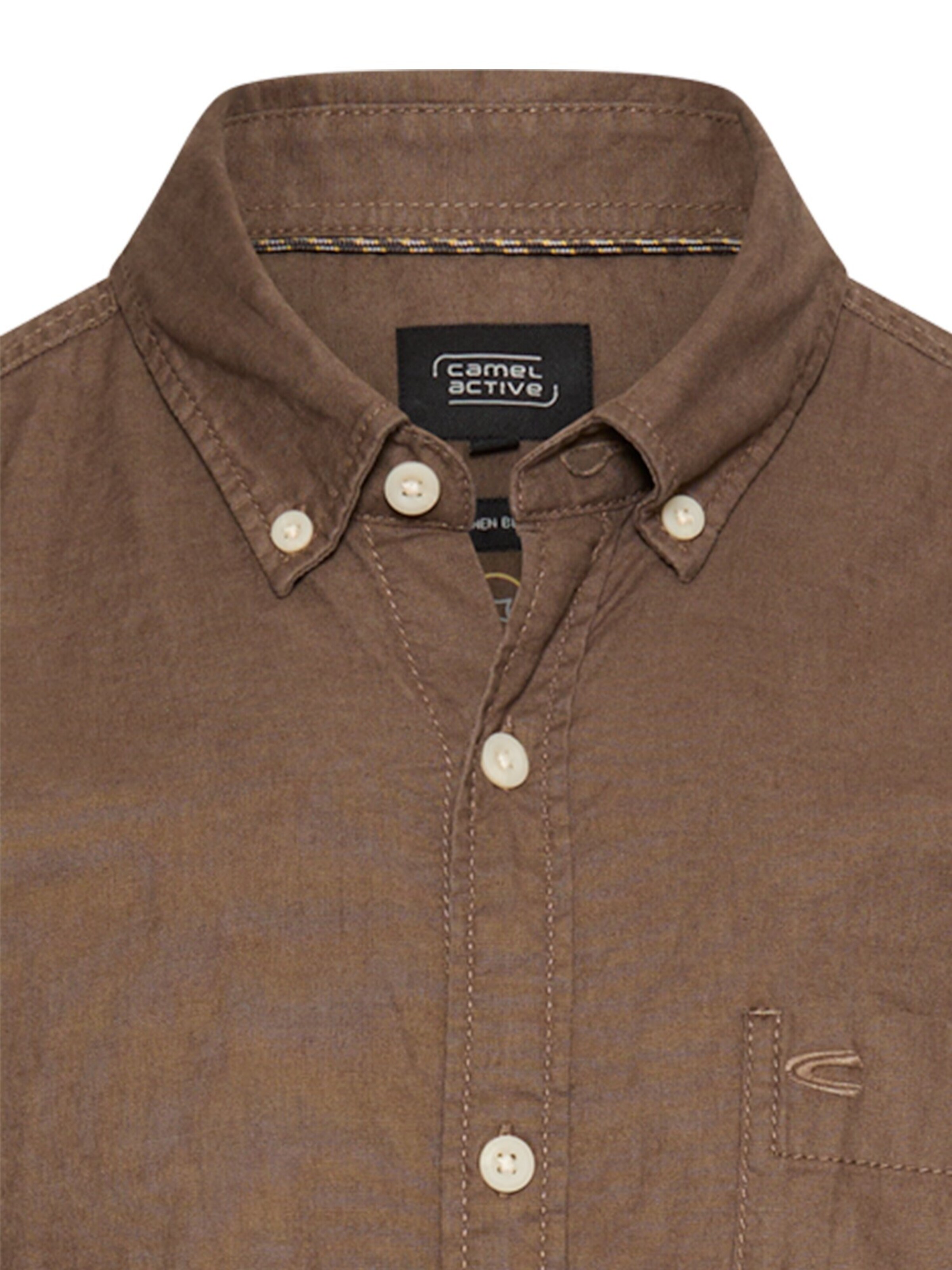CAMEL ACTIVE Regular fit Button Up Shirt in Brown