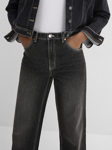 bonprix Loosefit Jeans in Schwarz