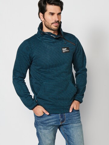 KOROSHI Sweatshirt in Blauw